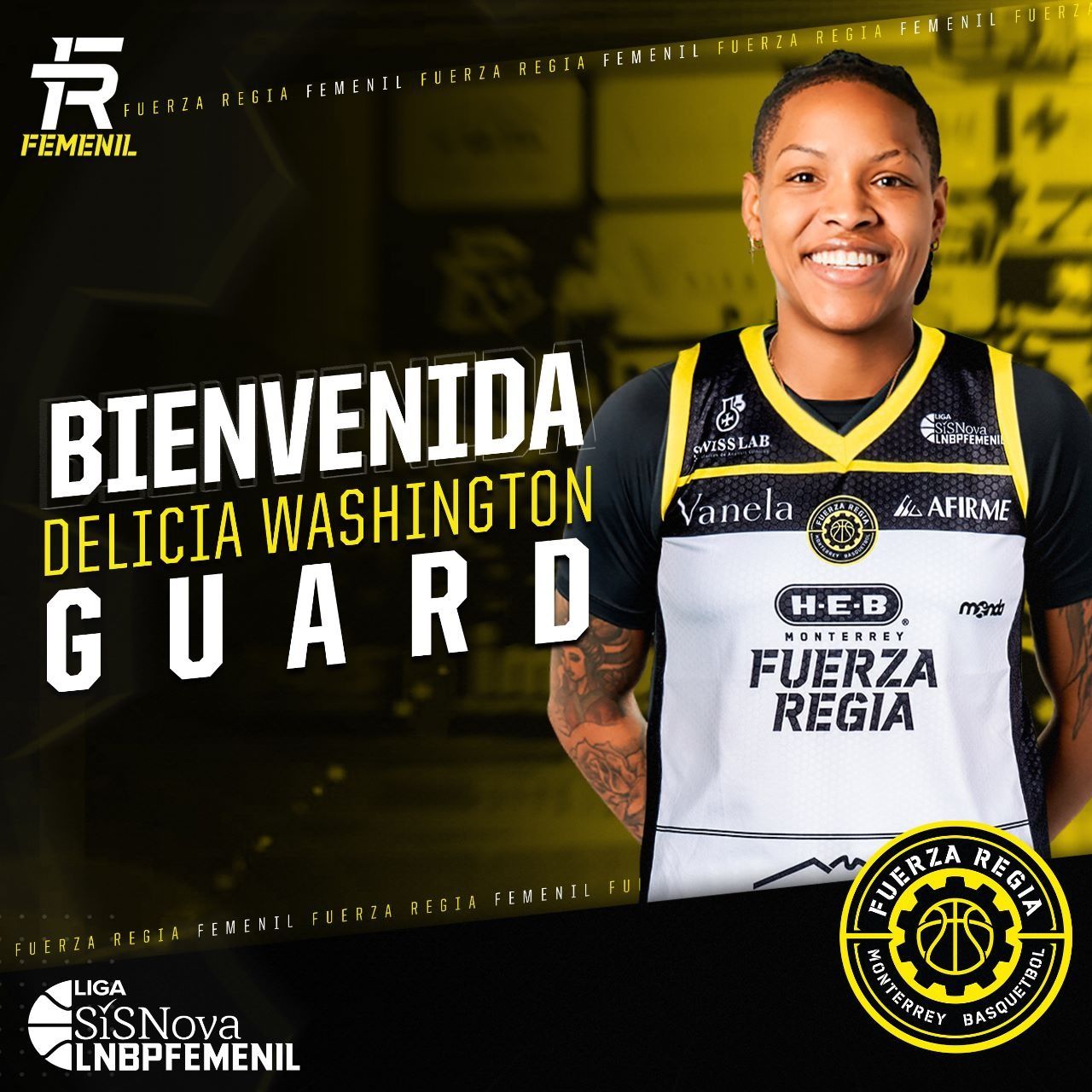 Delicia Washington Es Nueva Jugadora De Fuerza Regia Femenil 