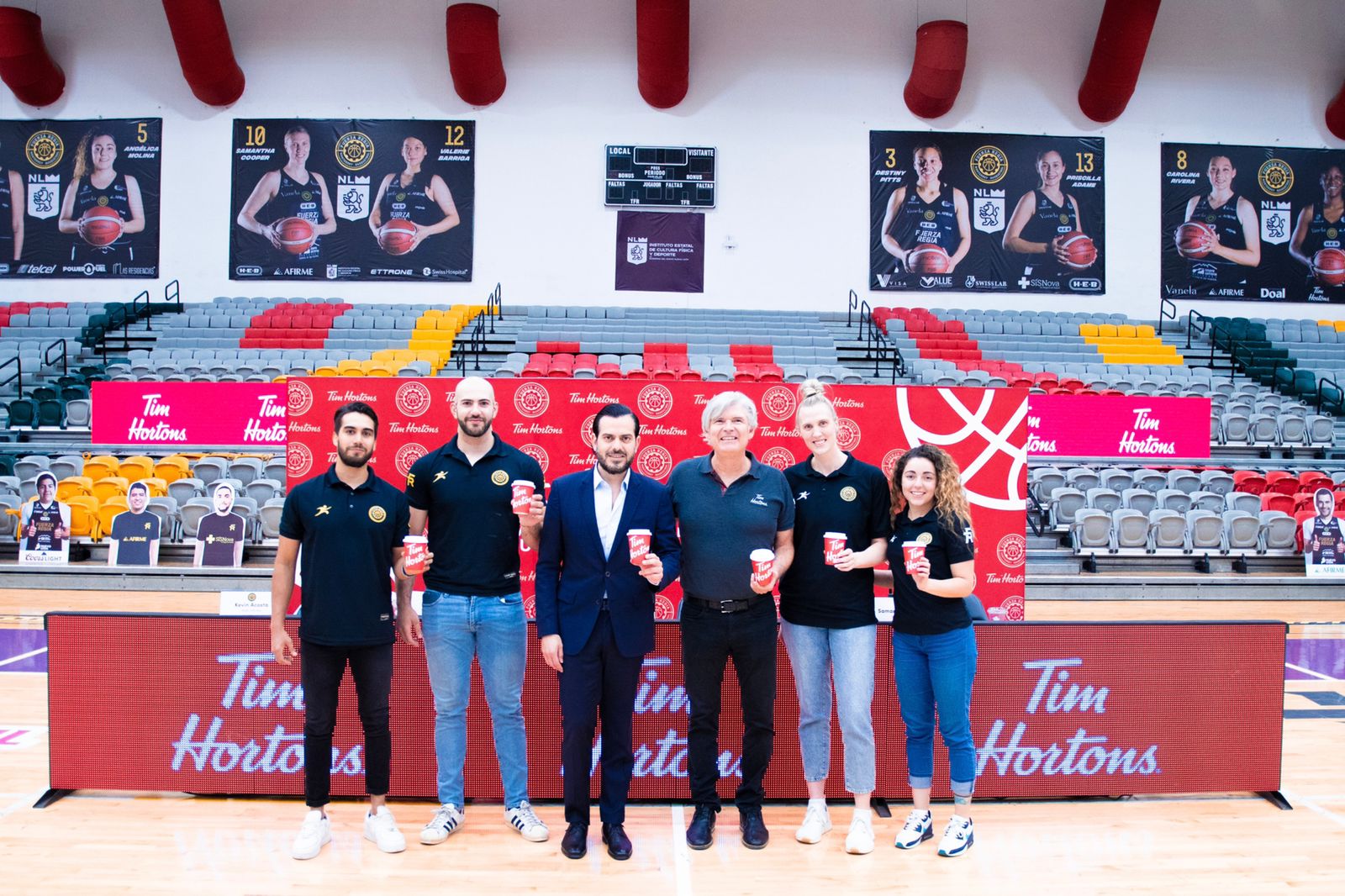 Anuncia Fuerza Regia alianza con Tims Hortons