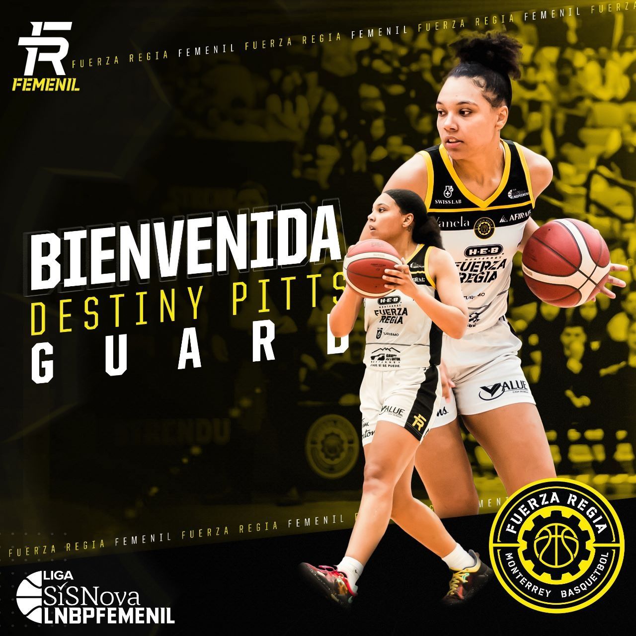 CON LA ILUSIÓN A TOPE; DESTINY PITTS VUELVE A FUERZA REGIA FEMENIL