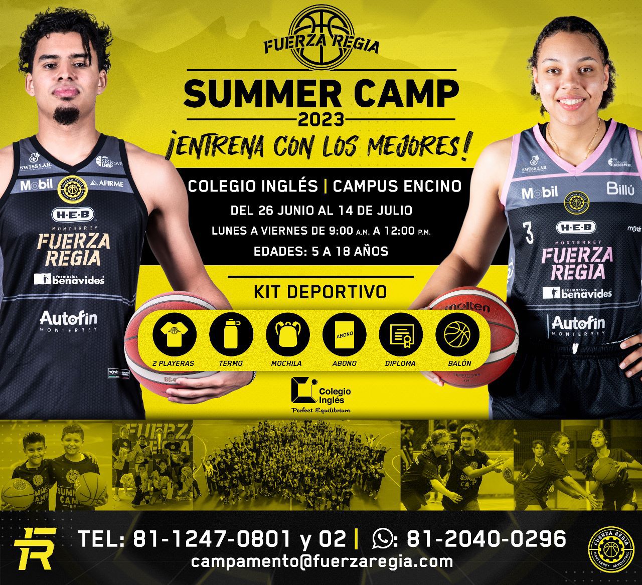 ANUNCIA FUERZA REGIA SU SUMMER CAMP 2023