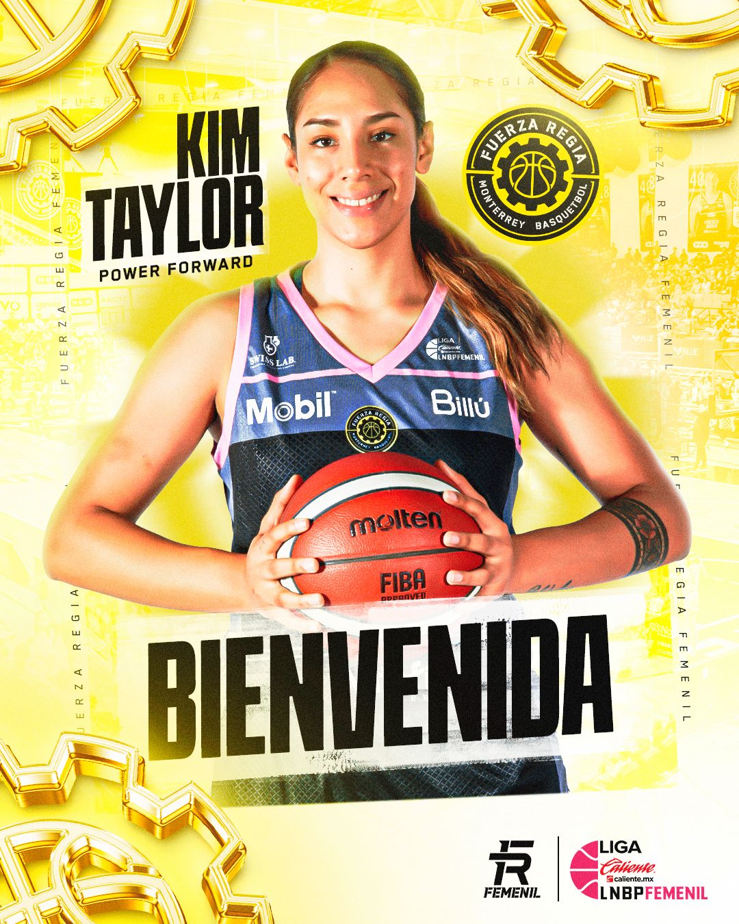 KIM TAYLOR REGRESA A CASA