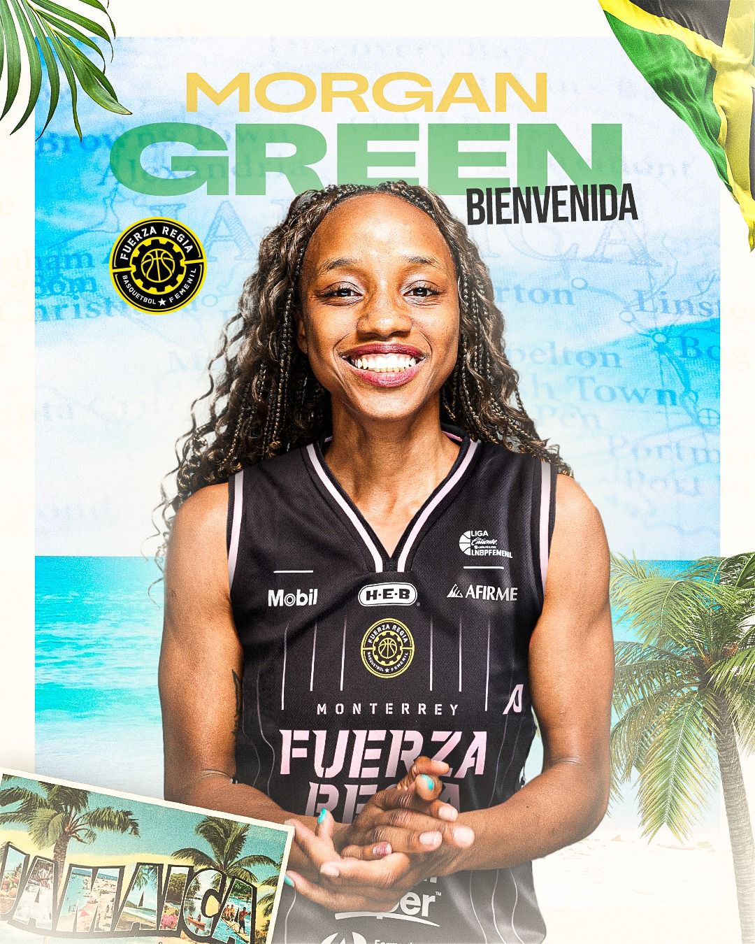 Morgan Green se une a Fuerza Regia Femenil