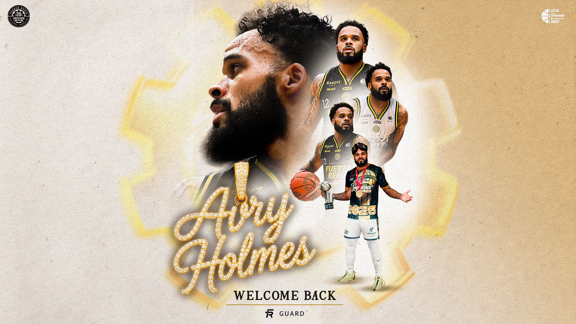 EL CAMPEÓN REGRESA A CASA: AVRY HOLMES VUELVE A FUERZA REGIA