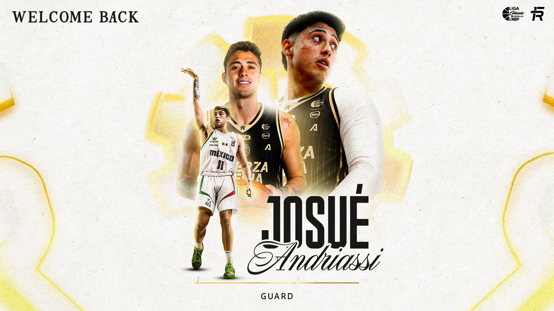 JOSUÉ ANDRIASSI REGRESA A FUERZA REGIA