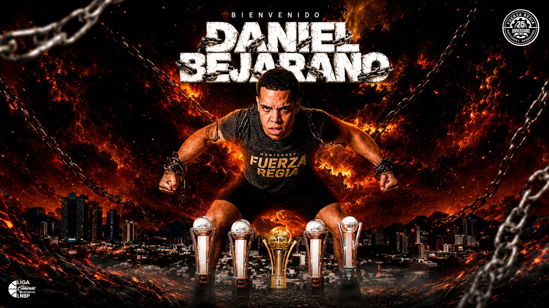 LA LEYENDA REGRESA; DANIEL BEJARANO FIRMA CON FUERZA REGIA
