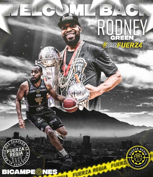 RODNEY GREEN REGRESA A FUERZA REGIA