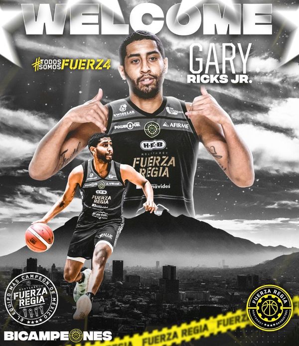 GARY RICKS LLEGA A FUERZA REGIA