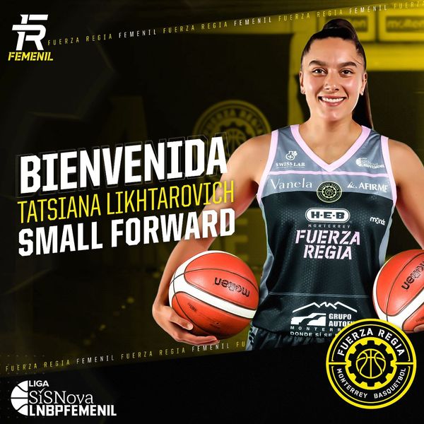 EXPERIENCIA EUROPEA; TATSIANA LIKHTAROVICH
SE SUMA A FUERZA REGIA FEMENIL