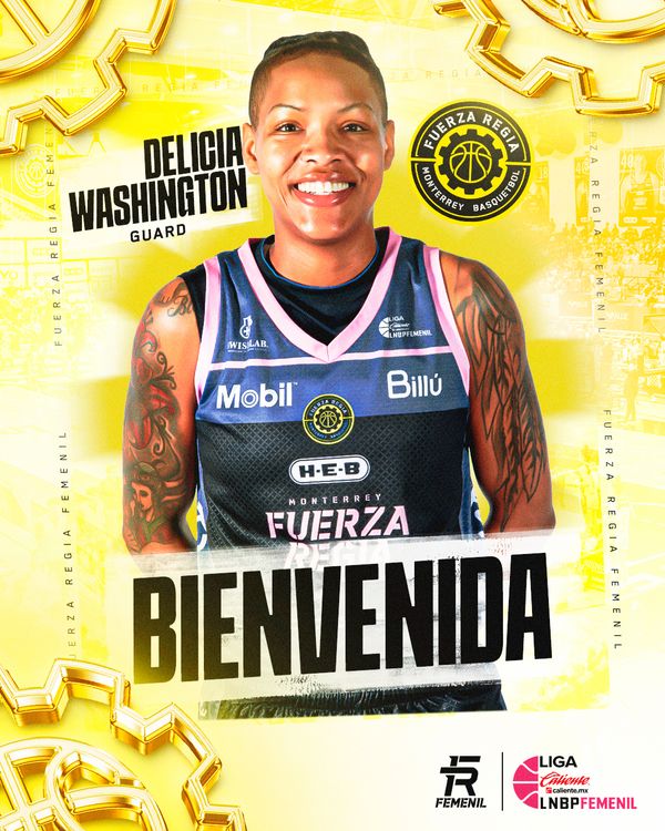 DELICIA WASHINGTON REGRESA A MONTERREY