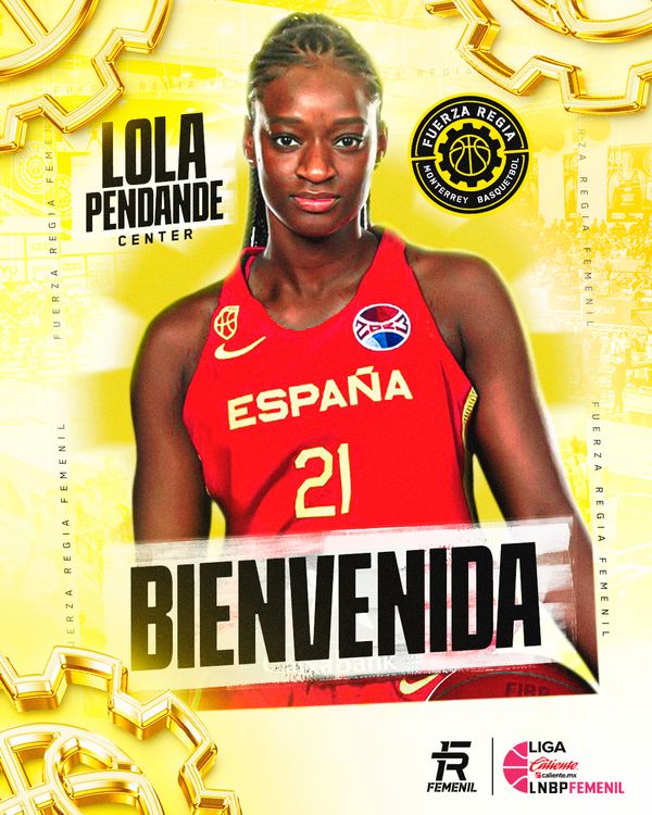 LA SELECCIONADA ESPAÑOLA, LOLA PENDANDE, SE UNE A FUERZA REGIA