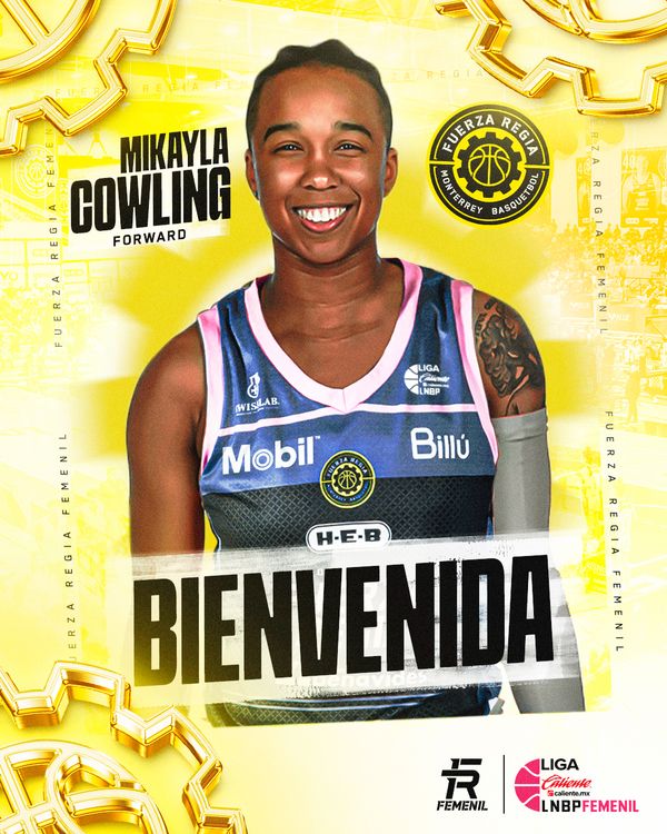 MIKAYLA COWLING SE SUMA AL ROSTER FEMENIL