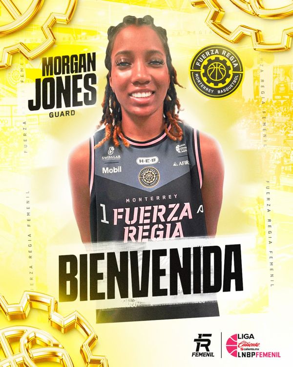 Fuerza Regia Femenil anuncia a Morgan Jones como refuerzo para los Playoffs