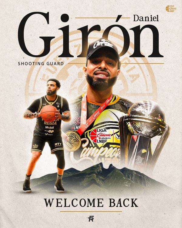 EL REGIOMONTANO DANIEL GIRÓN REGRESA A FUERZA REGIA