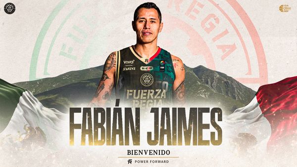FABIÁN JAIMES REGRESA A FUERZA REGIA PARA LA TEMPORADA 2026